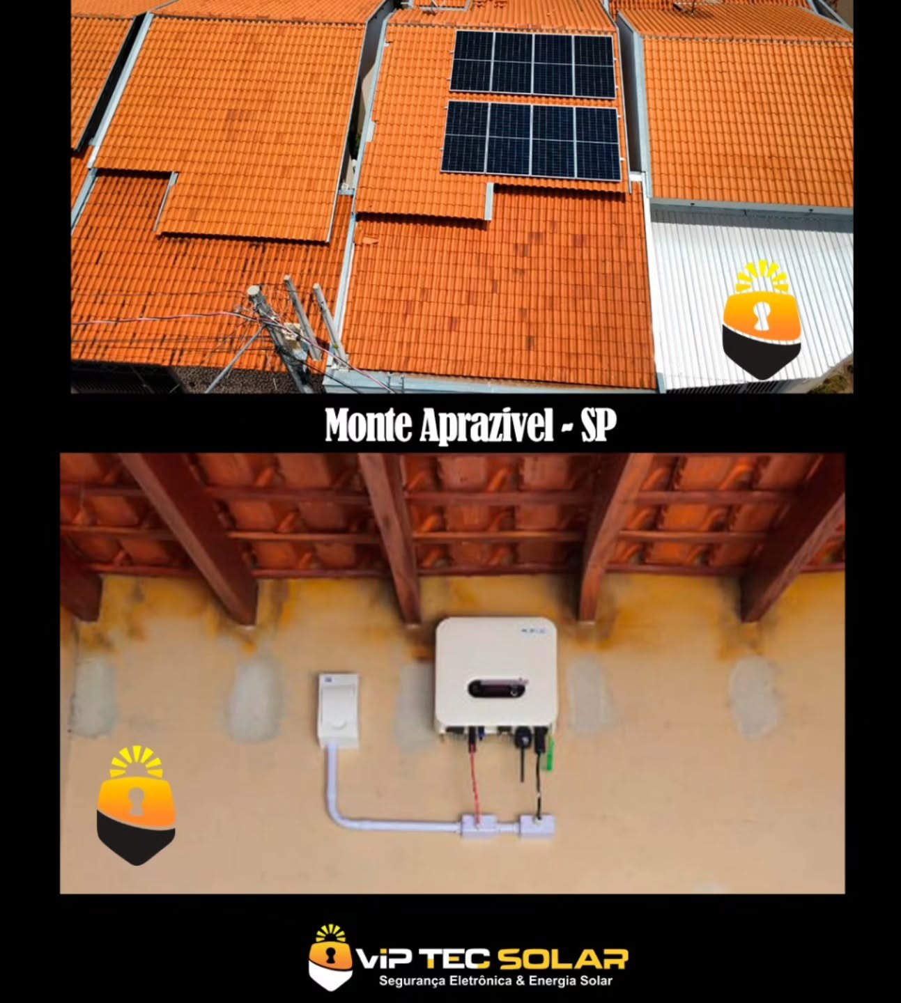 Residência em Monte Aprazível com inversor